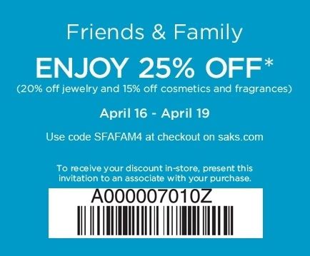 saks employee discount